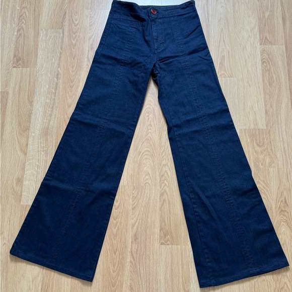 GREY ANT Flared Boho Jeans Size 4 VGUC - Picture 6 of 8